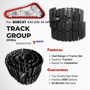 Pignon pièce de pédalier E32 E35, pour Bobcat Mini excavateur - Product Image 4