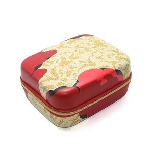 Étui de rangement carré en EVA personnalisé avec logo, élégant et résistant aux chocs, pour bijoux - Product Image 1