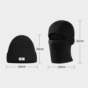 Individuelles Logo Kurze Fischermütze 2-in-1 Fahrradmütze Erwachsene Warme Gesichtsmaske Winter-Skimaske für Strand Reisen Outdoor - Product Image 2