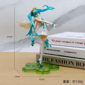 Figura de PVC de Alta Calidad, Sakura Miku, Coleccionable, Adorno de Escritorio de Anime para Chicas - Product Image 2