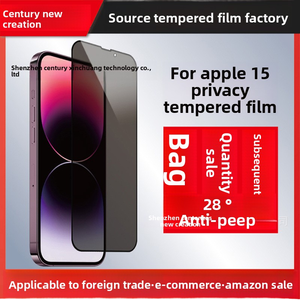 Grado AAA para Apple 15 para <span class=keywords><strong>iPhone</strong></span> 15 Teléfono móvil Anti-Peeping Película templada 14 Promax <span class=keywords><strong>Gorilla</strong></span> Vidrio templado al por mayor - Product Image 4