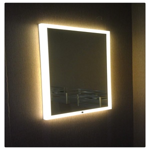 Customized Wall Mounted Glass Wifi Magic <b>Mirror</b> Touch Screen Dimmer Bath <b>Lights</b> Smart Led <b>Bathroom</b> <b>Mirror</b> - Product Image 5