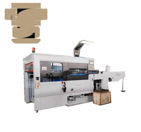 Machine automatique électrique de pliage et de découpe à plat pour feuilles de carton ondulé, haute stabilité pour boîtes en carton