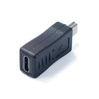 Adaptateur T-Type USB-C Femelle vers Mini 5P Mâle pour Téléphones Mobiles et Tablettes Android – Prise de Conversion pour Chargement et Données
