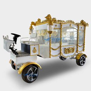 รถศพไฟฟ้าและรถลากม้าขายดีที่สุด รถพิธีศพ รถศพสำหรับขาย - Product Image 1
