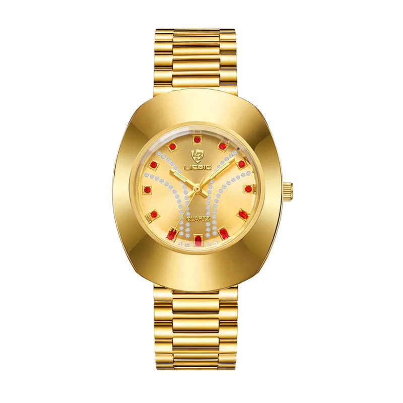 Новые красивые женские кварцевые часы с календарем 3 АТМ водонепроницаемые часы для мужчин и женщин женские часы из нержавеющей стали