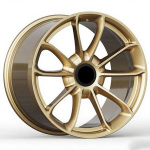 Ruedas forjadas de bloqueo central con acabado satinado de platino forjado para Porsche 911 GT2 <span class=keywords><strong>GT3</strong></span> <span class=keywords><strong>RS</strong></span> 17 19 21 <span class=keywords><strong>23</strong></span> pulgadas - Product Image 1