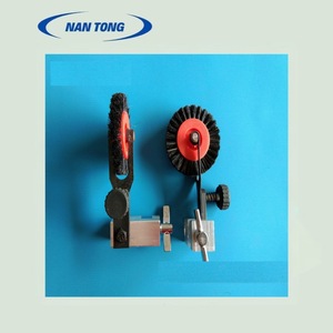 Ensemble de rouleaux de pressage de papier Nantong pour machines d'impression Heidelberg Komori Roland, support en aluminium et caoutchouc souple noir - Product Image 2