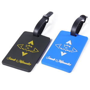 طباعة مخصصة دائم رسالة حقيبة الأمتعة علامة الاطفال الطائرة أساسيات السفر للطيران - Product Image 3