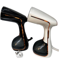 PANCERKA 2024 Fer à vapeur électrique domestique 1800W, brosse vapeur portable, 3 vitesses, écran LCD, US, sec, plastique, portable