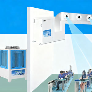 Unité de <span class=keywords><strong>climatisation</strong></span> split murale Yu Feng Zhong Tong à économie d'énergie, refroidissement et chauffage, moteur AC, pour supermarchés, hôtels, télécommande - Product Image 4