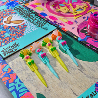Stylos à bille en plastique innovants et durables, jouets amusants anti-stress pour enfants, stylo promotionnel de conception nouvelle