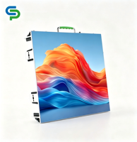 Layar LED Sewa P2.604 Tahan Air, Panel Video Wall LED Luar Ruangan, Signage Digital untuk Panggung Gereja