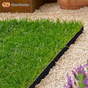 Vente en gros de nouveaux produits Bordure de lit de fleurs en acier galvanisé noir Bordure de bordure de jardin en métal facile à installer - Product Image 5