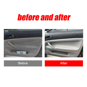 Volkswagen Passat B5 <b>Door</b> Panel Leather Front Microfiber Upgrade 1998-2005 Car Interior <b>Trim</b> Kit - Product Image 5