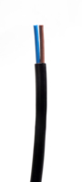 Cable de Alimentación con Certificación UL, Cable de Alimentación Plano de 2 Pines C7 AC, Polarizado, Enchufe Estadounidense, Cable de Extensión para Computadora y Electrodomésticos