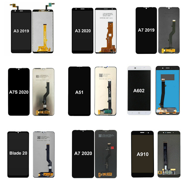 Hot Mobile Phone Replacement Lcd Display for ZTE Redmajic 6 Axon 10 Pro 5g S7 A515 V8030 V975 V30 Ba520 A31 Lite L210 Lcd Screen
