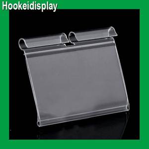 Étiquette de prix en plastique Clip d'étiquette de prix en plastique Crochet en plastique - Product Image 2