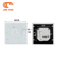 Panel Táctil de Vidrio Templado, Termostato Inteligente WiFi, Protección Contra Cortocircuitos, Regulador de Temperatura, Tipos de Película de Calefacción Eléctrica