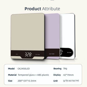 LED 디스플레이가있는 새로운 고정밀 전자 디지털 주방 스케일 5Kg - Product Image 2
