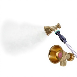 Boquilla de pulverización agrícola de cobre, resistente al viento, con conexión roscada ajustable para pulverización en granjas - Product Image 2