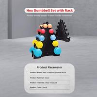 Support de rangement multi-niveaux autoportant robuste pour haltères, équipement de gym à domicile, vente en gros