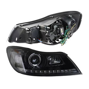 Phong cách xe đèn pha <span class=keywords><strong>Skoda</strong></span> <span class=keywords><strong>Octavia</strong></span> Đèn pha 2009 2014 <span class=keywords><strong>Octavia</strong></span> Glow Diode Đèn pha DRL HID Đôi Xenon phụ tùng ô tô - Product Image 6