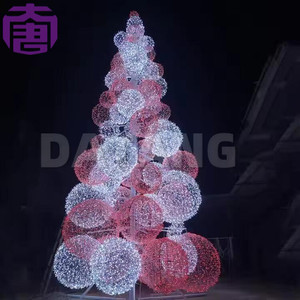 Fuente de agua navideña grande en 3D para exteriores con luz LED IP65 para decoración de escaparates, centros comerciales y paisajes festivos. - Product Image 3
