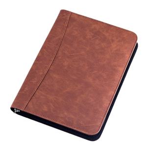Carnet A5 personnalisé en cuir détachable avec fermeture éclair, multifonctionnel, à feuilles mobiles, pour réunions, travail et archivage créatif - Zhejiang - Product Image 3