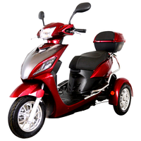 Diskon sepeda roda tiga listrik dewasa, dapat disesuaikan mekanik 60V 500W 3 roda