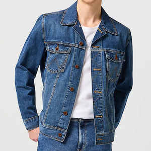 New Arrival High Street Style <b>Men's</b> Canvas <b>Denim</b> <b>Jacket</b> Top Selling High Quality <b>Men</b> <b>Denim</b> <b>Jackets</b> For Adults - Product Image 6