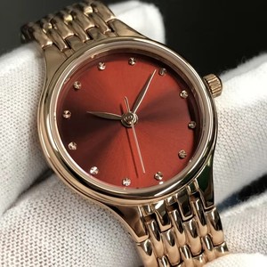Reloj de Mujer al por Mayor de Fábrica, Oro Rosa, Acero Inoxidable 316L, Movimiento Japonés, Esfera Personalizada, Clásico, Minimalista, Elegante - Product Image 5