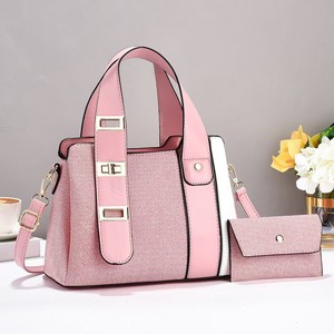 Sacs à main pour femmes, nouvelle collection, vente en gros, ensemble de 2 sacs fourre-tout de luxe en cuir PU, derniers éléments populaires, sac à main pour femme - Product Image 3