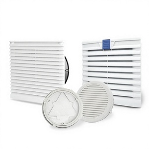 Rejilla de ventilación para gabinetes con filtro de malla, caja de distribución, rejilla antipolvo, ventilador de flujo axial, montaje empotrado FB9899FU98 - Product Image 1