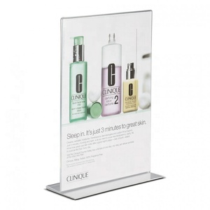 <span class=keywords><strong>AD</strong></span> Khung 8.5X11 Thị Hiển Thị Double Sided Dày Giữ Dấu Acrylic - Product Image 1