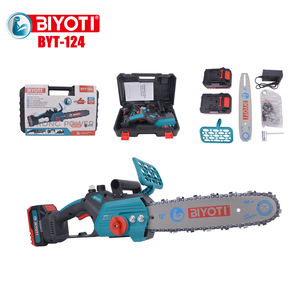 Tronçonneuse sans fil au lithium industrielle BIYOTI, tronçonneuse électrique sans balais de 12 pouces, outils de jardinage professionnels rechargeables - Product Image 2