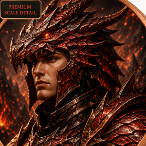 Koin Peringatan Warisan Naga - Koin Koleksi Tembaga <span class=keywords><strong>Ksatria</strong></span> Naga 40mm - Koin Seni Prajurit Berapi untuk Hadiah & Dekorasi - Product Image 2