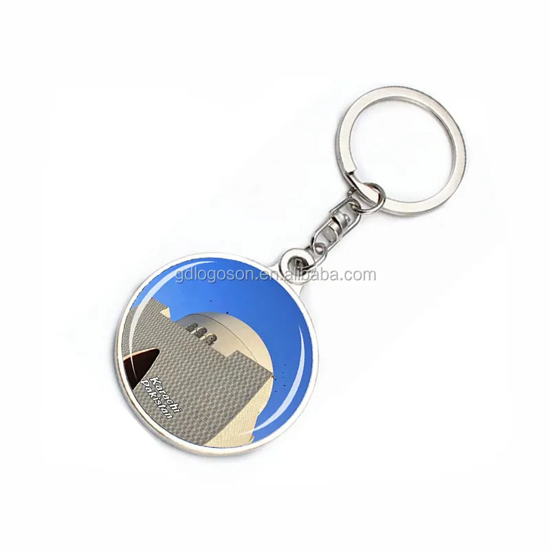 Cheap Good Quality Epoxy Printing Karachi Custom Keychain Pakistan Metal Souvenirs