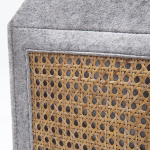 Borse Tote Ecologiche <span class=keywords><strong>in</strong></span> Fibra di Poliestere Quadrata con Manici <span class=keywords><strong>in</strong></span> Legno, Design Multifunzione per Viaggi e Camera da Letto, Vendita all'Ingrosso - Product Image 3