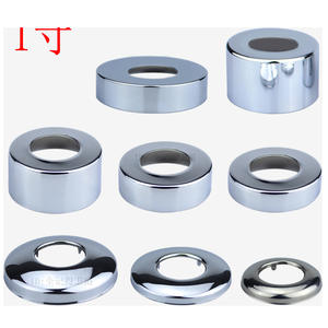 1-Inch Stainless Steel Decorative Cover for Bathroom <b>Faucet</b> Enlarged Elbow <b>Faucet</b> Water Pipe Baffle Widened Heightened <b>Accessory</b> - Product Image 4