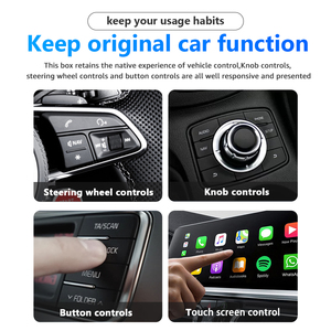 Adaptateur CarPlay filaire vers sans fil Android auto pour voiture universelle, boîtier Ai, lecteur vidéo multimédia <span class=keywords><strong>Netflix</strong></span> YouTube, nouveauté 2023 - Product Image 5
