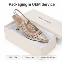 Escarpins sexy pour femmes, argentés et dorés, à bout pointu, avec bride tressée, chaussures de mariage, tendance mode, chaussures de soirée