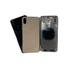 Verre arrière avec grande ouverture pour caméra pour iPhone 8 SE X XS 11 12 13 14 Pro Max Mini, coque de batterie, panneau arrière en verre, boîtier - Product Image 2