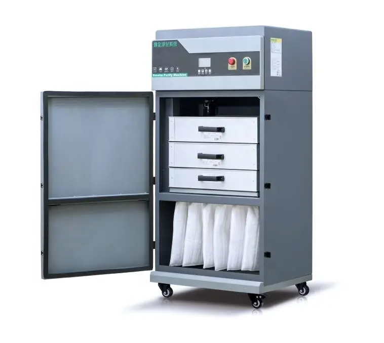 High Suction Air Volume Industrial Laser Dust Collector/Air Purifiers for Laser Co2 Machine