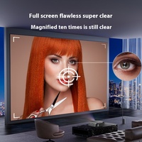 Le projecteur LED Ultra Haute Définition 4K Android 11 peut se connecter au téléphone portable pour la formation commerciale au bureau à domicile