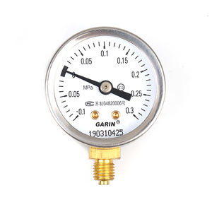 उच्च गुणवत्ता वाले थोक-0.1 0.3 एमपी एम 8*1 दबाव वैक्यूम मीटर/दबाव और वैक्यूम गेज यौगिक गेज - Product Image 1