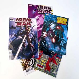 Sacs de rangement pour magazines et bandes dessinées en plastique pleine grandeur avec logo personnalisé, dos en mylar argenté, pochettes de protection en papier - Product Image 2