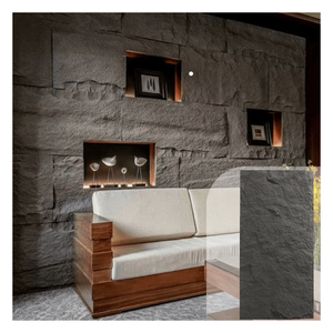 Paneles de pared pu pared de piedra artificial impermeable de lujo un panel una pared roca de imitación - Product Image 6