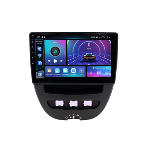 Wireless Carplay Android 1DIN navigazione GPS per <span class=keywords><strong>Aygo</strong></span> 05-14 con grande schermo cruscotto connessione USB garanzia di 1 anno - Product Image 1