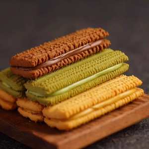 Bán buôn nóng bán 70g sô cô la đen có hương vị bánh sandwich bánh quy - Product Image 2